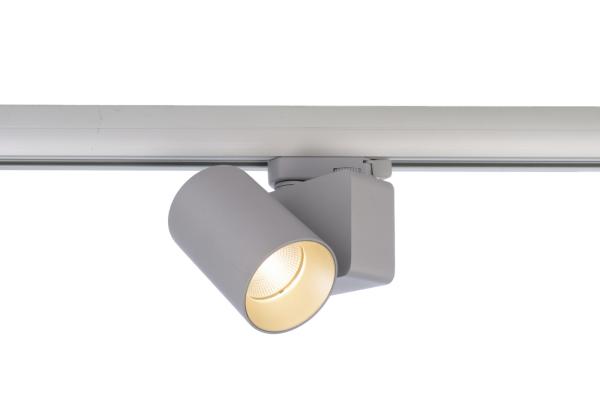 3-Phasen-Spot - Nihal Mini, 15 W, DIM, 3000 K, Silber