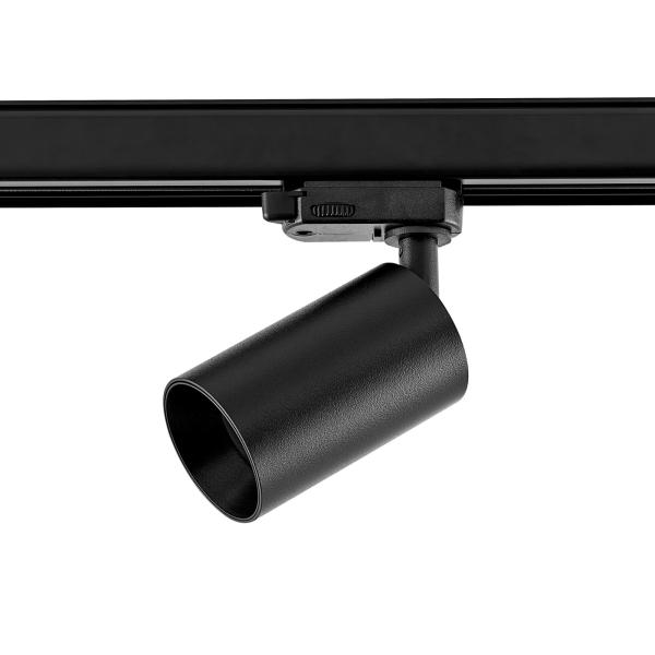 3-Phasen-Spot - Can, 1x max. 7,5 W GU10, Schwarz