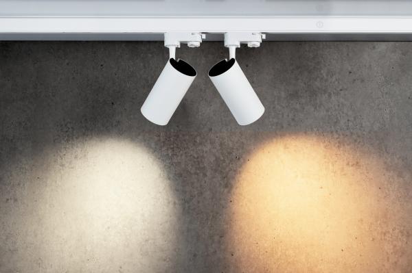 3-Phasen-Spot - Horus, 7 W, 3000 K, Weiß