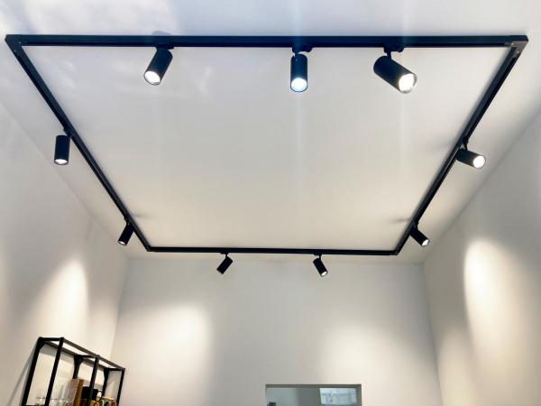 3-Phasen-Spot - Horus, 20 W, 4000 K, Schwarz