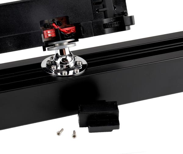 3-Phasen-Spot - Alnitak 25, 32 W, 3000 K, Schwarz