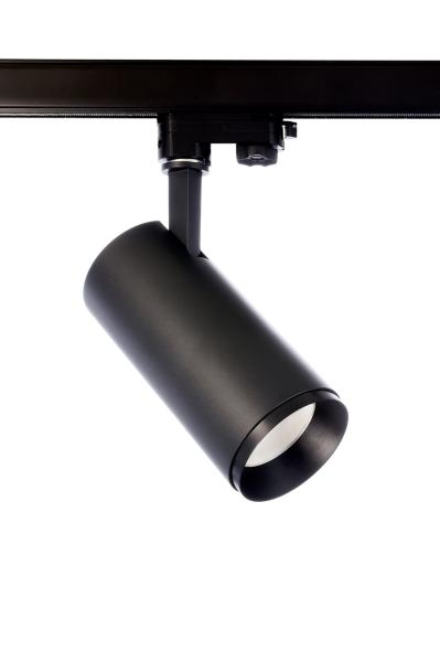 3-Phasen-Spot - Lucea 15 CCT, Tilt, 15 W,  DIM, 3000/4000 K, Schwarz
