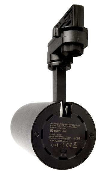 3-Phasen-Spot - Lucea 20 CCT, Tilt, 20 W,  DIM, 3000/4000 K, Schwarz