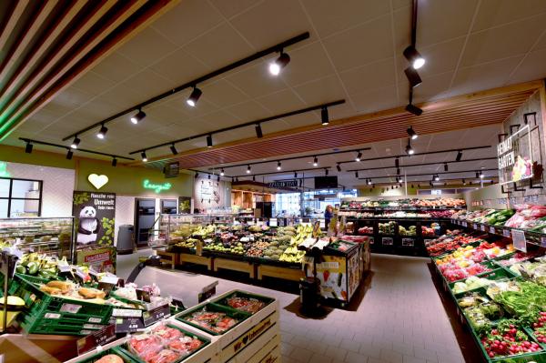 3-Phasen-Spot - Lucea 30 CCT, Tilt, 30 W, DIM, 3000/4000 K, Schwarz