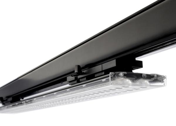 3-Phasenleuchte - Linear Pro, Tilt, 20 W, 4000 K, Schwarz