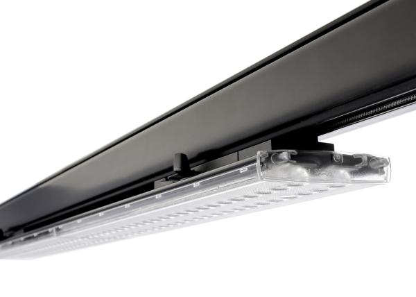 3-Phasenleuchte - Linear Pro, Tilt, 20 W, 4000 K, Schwarz