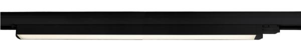 3-Phasenleuchte - Linear 60, 18 W, 4000 K, Schwarz