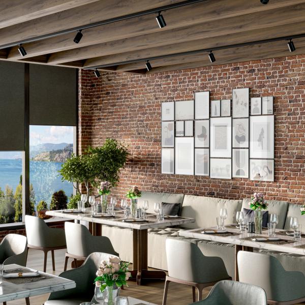 1-Phasen-Spot - Can, 1x max. 7,5 W, GU10, Schwarz