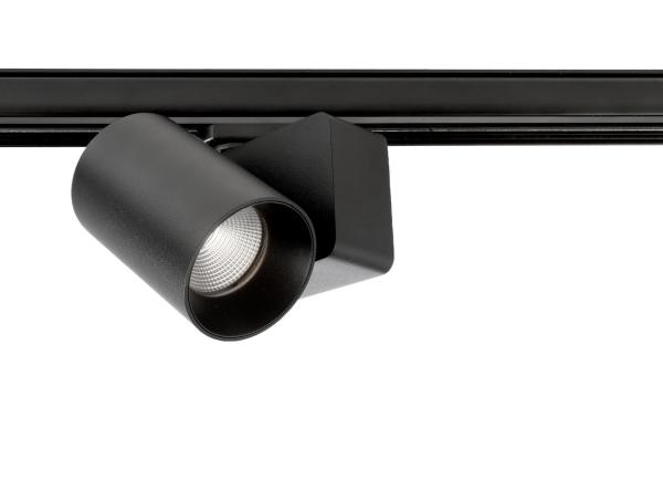 1-Phasen-Spot - Nihal Mini, 10,9 W, DIM, 2700 K, Schwarz