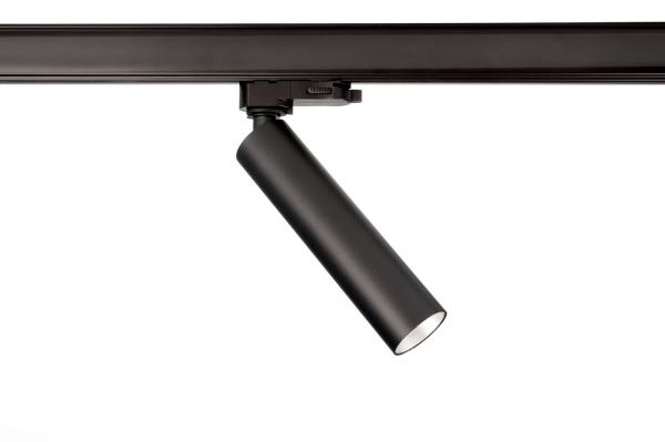 3-Phasen-Spot - Slim, 5W, DIM, 2700 K, Schwarz