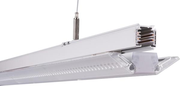 3-Phasenleuchte - Linear Pro, Fold, 20 W, 3000 K, Weiß