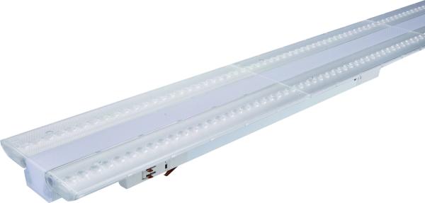 3-Phasenleuchte - Linear Pro, Fold, 50 W, DALI, 3000 K, Weiß