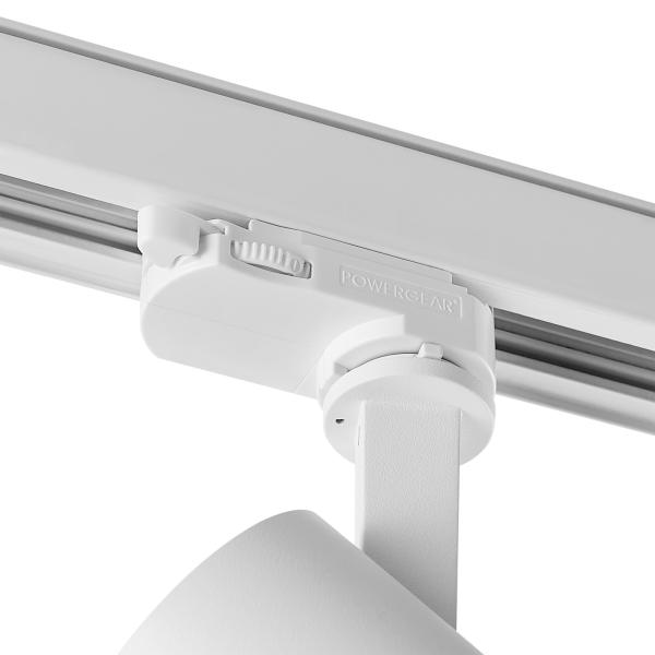 3-Phasen-Spot - Lucea 10 DTW Tilt, 10 W, 1800-2700 K, Weiß