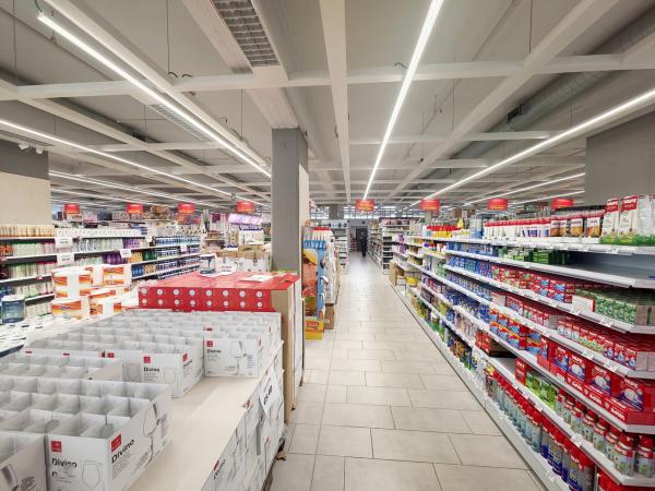 3-Phasenleuchte - Linear Pro 120, 40 W, DALI, 3000/3500/4000 K, Weiß