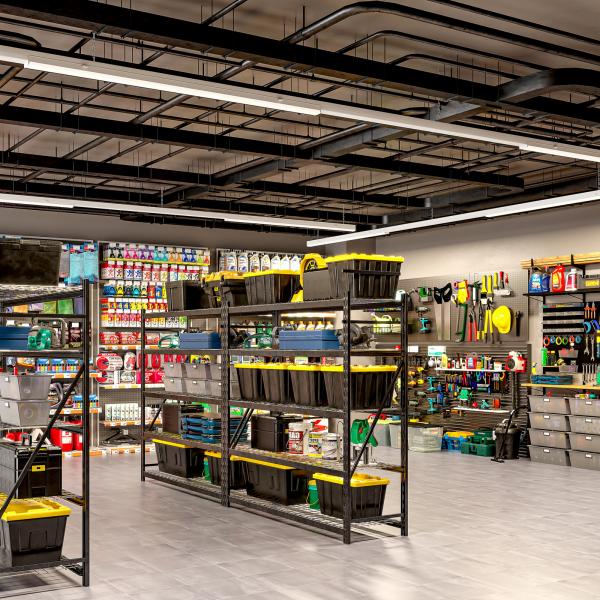 Lichtbandsystem - Sanotrunk Universal 120 Grad, 75 W, DALI, 4000 K, Weiß