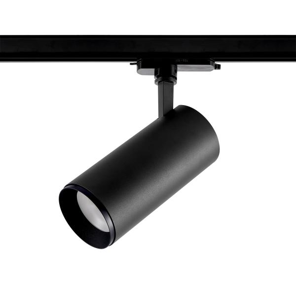 3-Phasen-Spot - Lucea 40 Tilt, 40 W, DALI, 4000 K, Schwarz