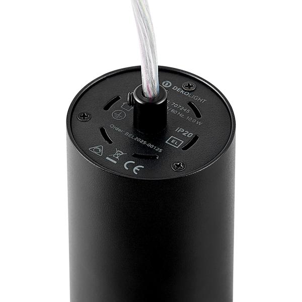 3-Phasen-Pendelleuchte - Lucea 10, 10 W, DALI, 2700 K, Schwarz