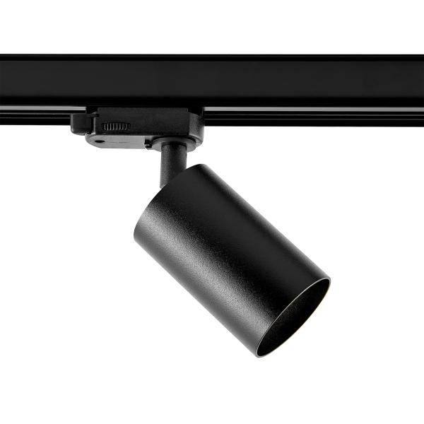 3-Phasen-Spot - Can Base, 1x max. 7,5 W GU10, Schwarz