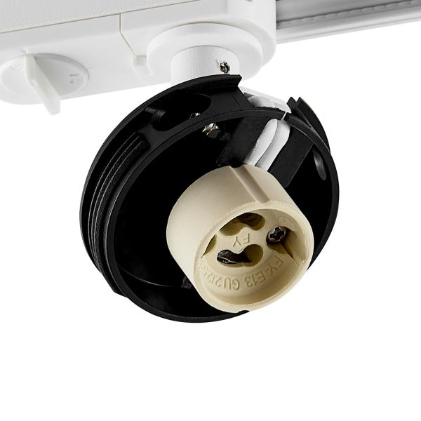 1-Phasen-Spot - Can Base, 1x max. 7,5 W, GU10, Weiß