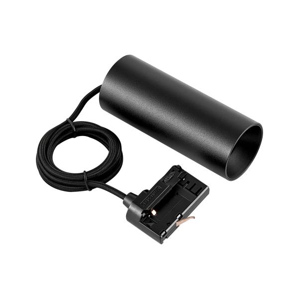 3-Phasen-Pendelleuchte - Can 150, 1x max. 7,5 W, GU10, Schwarz