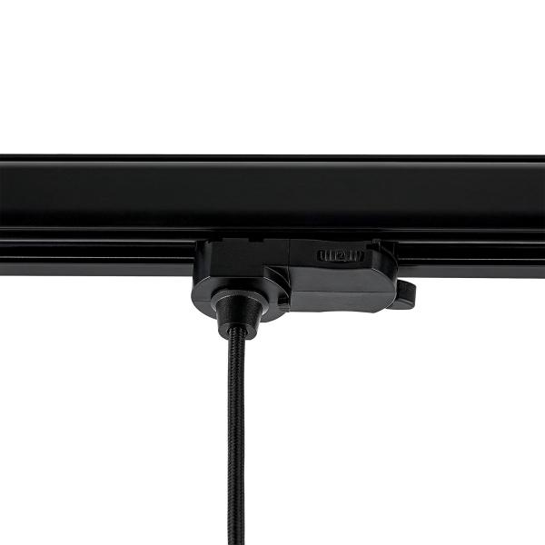 3-Phasen-Pendelleuchte - Can 350, 1x max. 7,5 W, GU10, Schwarz