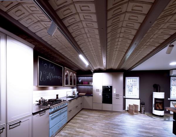 3-Phasen Schienensystem - D Line Aufbaustromschiene 2m, Hellgrau