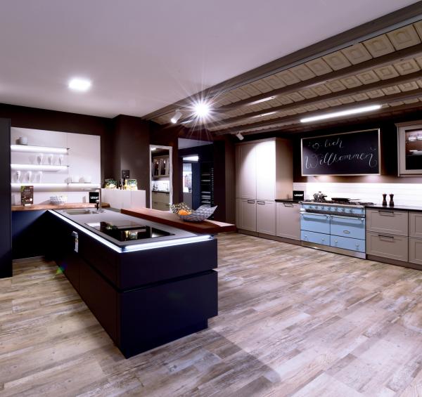 3-Phasen Schienensystem - D Line Aufbaustromschiene 3m, Hellgrau