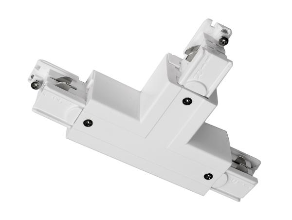 3-Phasen Schienensystem - D Line T-Verbinder rechts-rechts-links mit Wechselm.