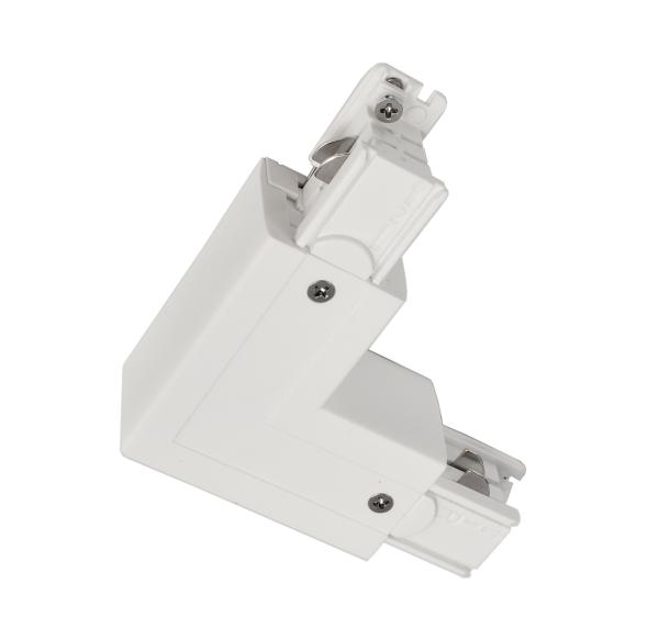 3-Phasen Schienensystem - D Line 90°-Verbinder links-rechts mit Wechselmechanik