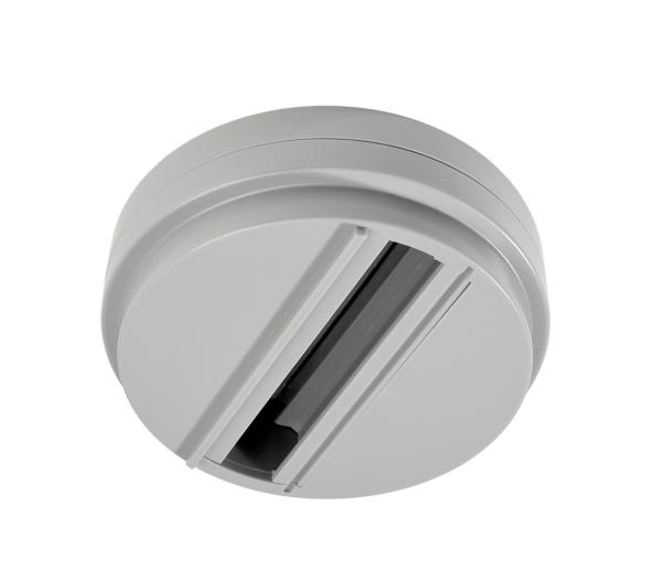 3-Phasen Schienensystem - D Line Aufbau-Adapter für Leuchten, Hellgrau