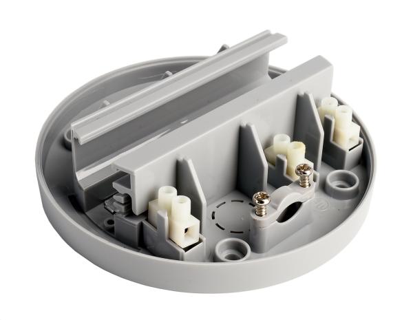 3-Phasen Schienensystem - D Line Aufbau-Adapter für Leuchten, Hellgrau