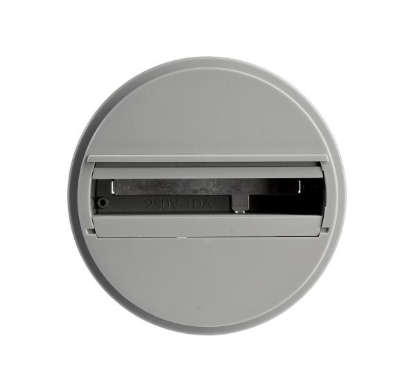 3-Phasen Schienensystem - D Line Aufbau-Adapter für Leuchten, Hellgrau