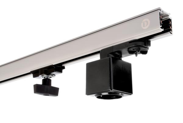 3-Phasen Schienensystem - D Line/Dali Montageadapter für Zusatzkomp. max. 10kg, M6