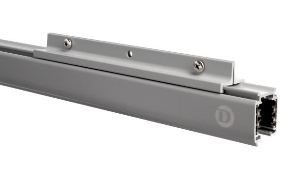 3-Phasen Schienensystem - D Line Abhängeverbindungswinkel, Hellgrau