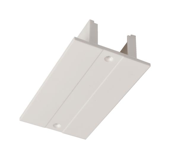 3-Phasen Schienensystem - D Line/Dali Einbau-Abdeckblende Längsverbinder, Weiß