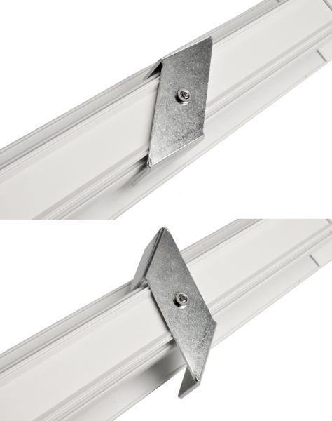 3-Phasen Schienensystem - D Line/Dali Schnellmontagebügel für Einbauschiene