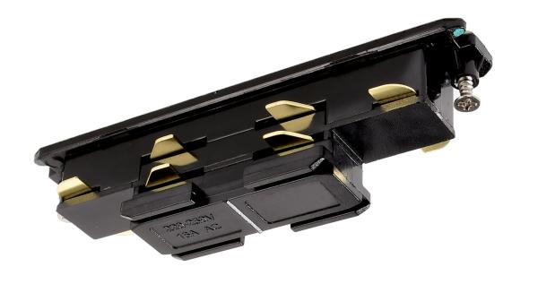 3-Phasen Schienensystem - D Line DALI elektrischer Verbinder, schwarz