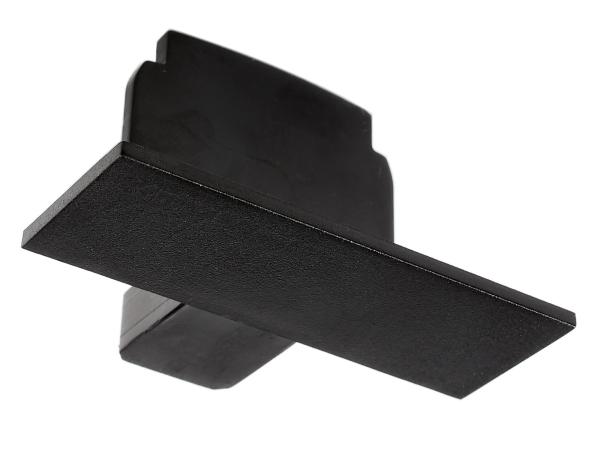 3-Phasen Schienensystem - D Line DALI Endkappe für Einbauschiene, schwarz