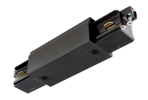 1-Phasen Schienensystem - D One Längsverb. mit Einspeisemög. li-re, schwarz