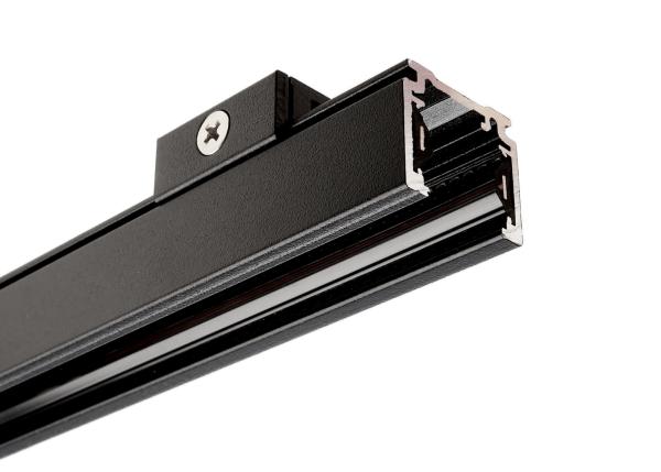 1-Phasen Schienensystem - D One Deckenbefestigung Flex, schwarz