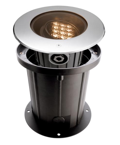 Bodeneinbauleuchte - Soft Flex, 18 W, 3000 K, Silber