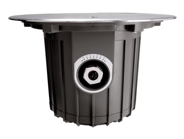 Bodeneinbauleuchte - Soft Flex, 18 W, 3000 K, Silber