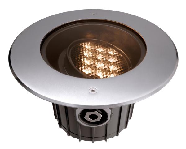 Bodeneinbauleuchte - Soft Flex, 18 W, 3000 K, Silber