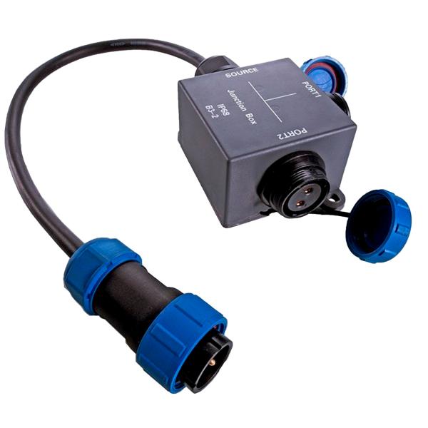 Elektrisches Montagezubehör - Weipu Verteilerbox 2-polig