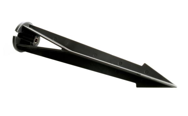 Mechanisches Montagezubehör - Erdspieß mit Gewindebuchse M6, 210x45mm