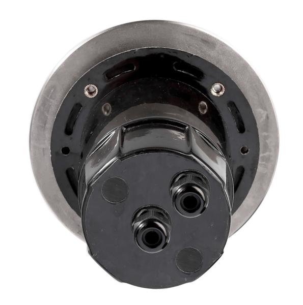 Bodeneinbauleuchte - Aton Round Set, 1x max. 7 W GU10, Schwarz