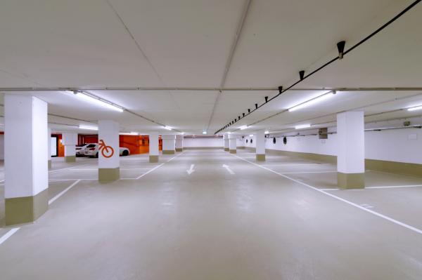 Feuchtraumleuchte - Tri Proof Basic, Motion, 36 W, 4000 K, Hellgrau