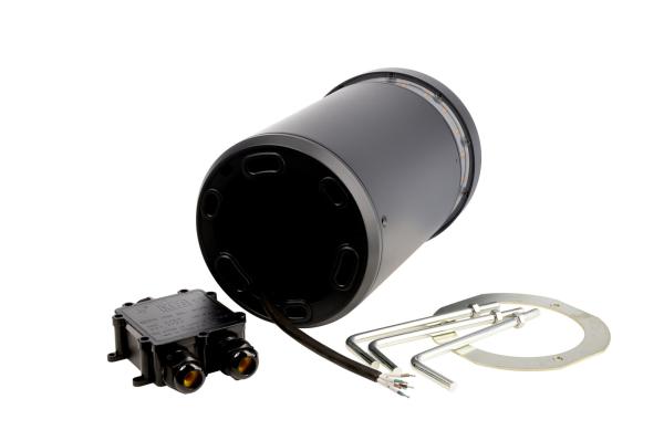 Pollerleuchte - Faro 25, 24 W, DALI, 3000 K, grau