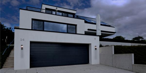 Wandaufbauleuchte - Ortis, 16 W, 3000 K, Grau