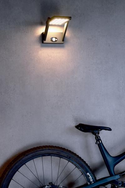 Solaraufbauleuchte - Solar Premium I Motion, 1,6 W, 3200 K, Grau